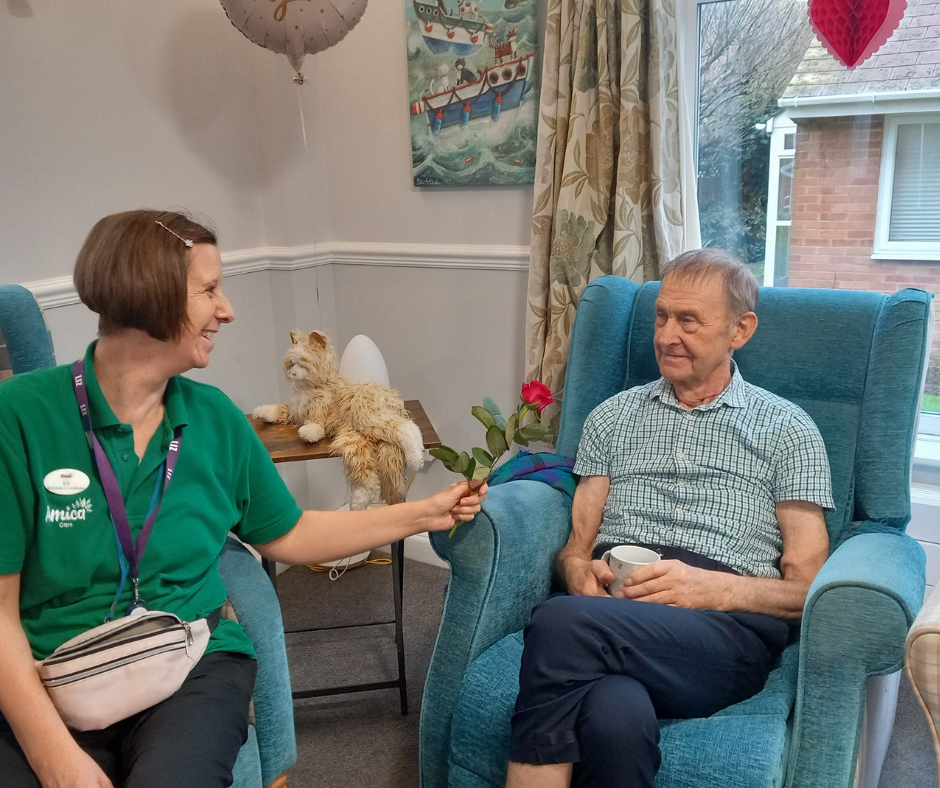 Valentines Celebrations at Amica Care Image